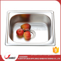 CUPC approve China factory stainless steel 304 oval shaped kitchen sink